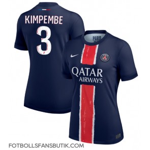 Paris Saint-Germain Presnel Kimpembe #3 Replika Hemmatröja Damer 2024-25 Kortärmad